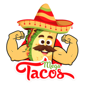 mega tacos grand rapids mi logo