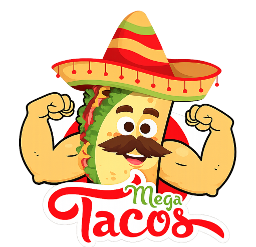 mega tacos mexican restaurant wyoming mi logo